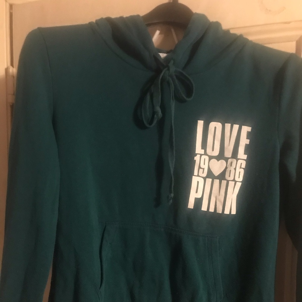 Pink hoodie
